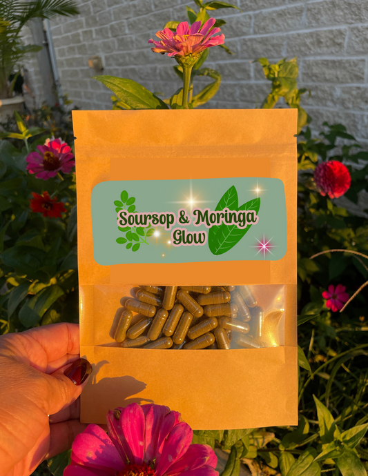 Soursop & Moringa Glow Herbal Capsules